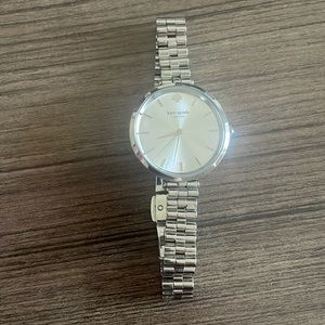 Mint Condition Classy Kate Spade Silver Chain Watch - new battery needed